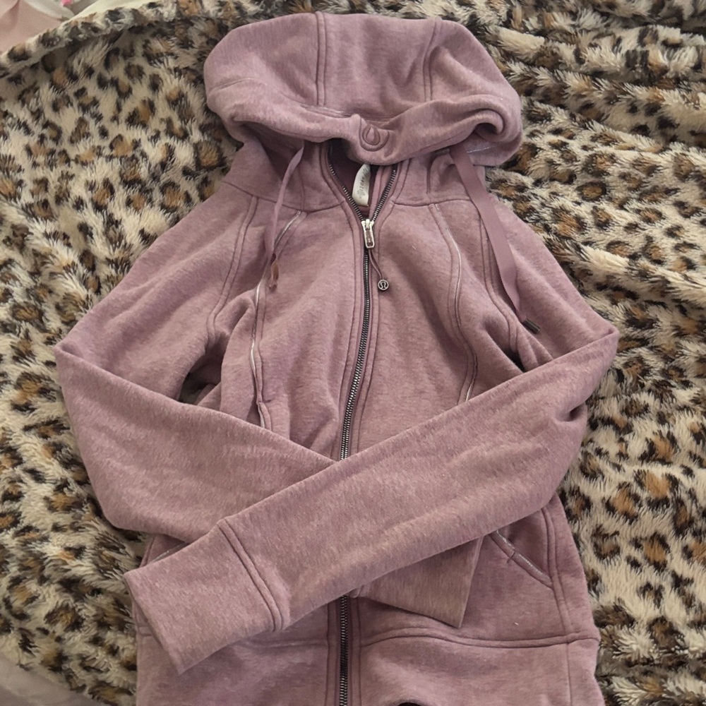 Lululemon Pink Scuba Hoodie